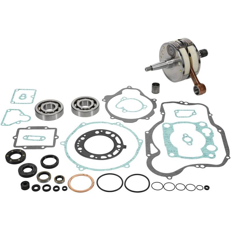 Kawasaki KX 250 Bottom End Kit - Hot Rods - Crankshaft + Main Bearing and Seal Kit - 2004